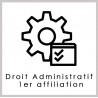 Droit Administratif 1er affiliation